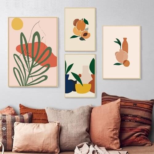 Nordic Wall Art Pictures Gallery Canvas Paintings Posters and Prints Wall Art Picture for Living Room Home Decoration
