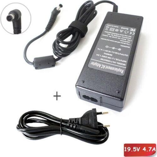 New AC Adapter Laptop Power Charger For Sony VPC-CW PCG-FR PCG-GRS PCG-GRX VGP-AC19V31 VGP-AC19V42 VGP-AC19V43 90W