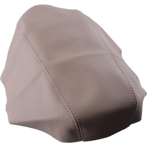 New Car Beige Armrest Box Cover Center Console Lid Protector Skin Fit For Nissan Maxima 2016 2017 2018 2019