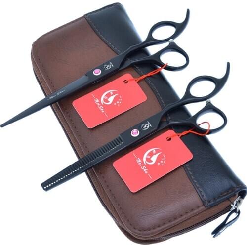 Meisha 7 inch Professional Hairdressing Cutting Scissors 6.5 inch Hair Thinning Shears Barber Shop Haircut Styling Kit A0136A
