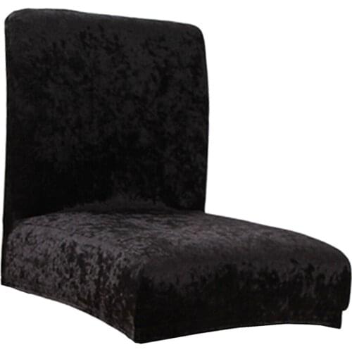 Spandex Short Back Chair Seat Protector For Restaurant Hotel Wedding Banquet