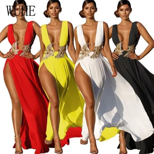 WUHE Long Sleeve Summer Dresses