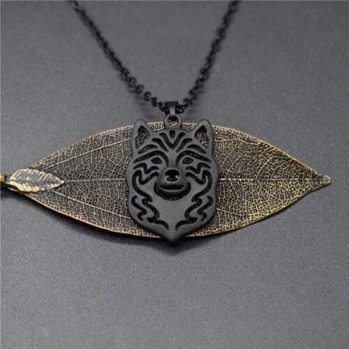 4 Colors New Shiba Inu Charm Necklace Trendy Metal Dog Jewellery Shiba Inu Pendant Necklace Women Jewellery