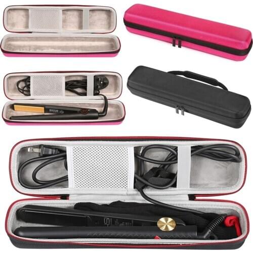Hard EVA Hair Straightener Case for HSI Professional Glider Classic Styler Storage Bag Handbag Portable Travel Carrying Bag