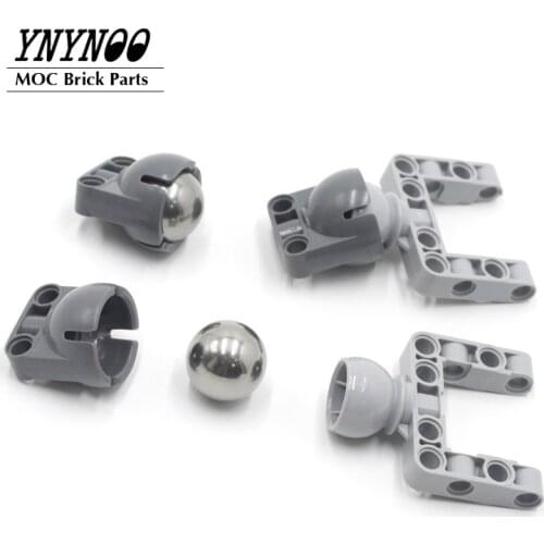 10Sets/Lot High-Tech EV3 Universal Wheel+Chassis Brick Block Parts DIY Toys Compatible with 92910 92911 BB607 EV5 Parts Toys