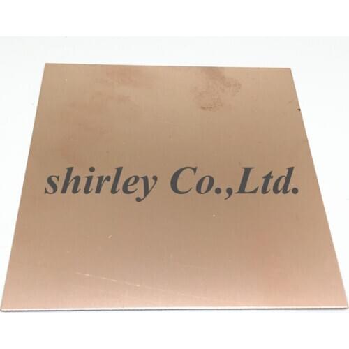 10PCS/LOT Double Side!! 10*10cm 0.8MM FR4 Glass fiber Blank Copper Clad Printed Circuit Board 10X10X0.8 Universal Prototype PCB