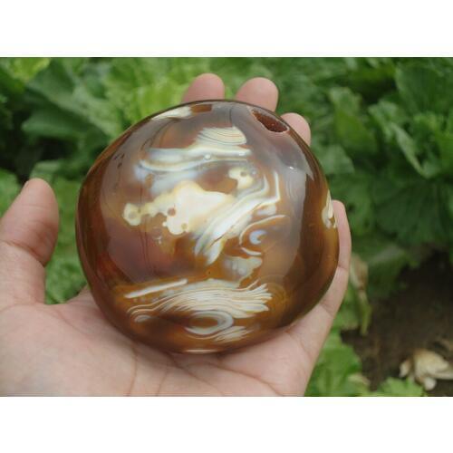 395g HOT ! ! ! NATURAL Red Agate QUARTZ CRYSTAL HEALING