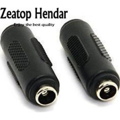 50pcs DC Power supply 5.5mmx2.1mm Female to 5.5x2.1mm Female Jack plug CCTV connector