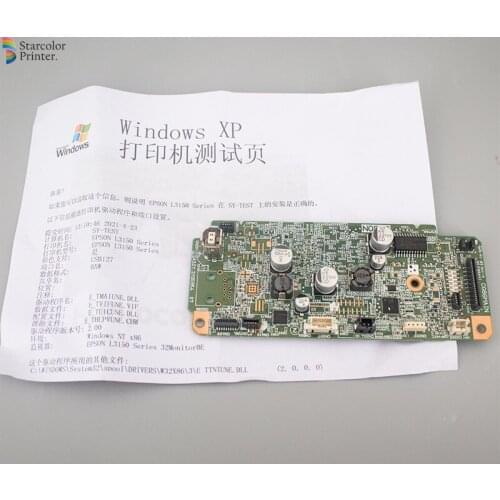 90% new Original main board motherboard For Epson L3150 printer Interface board