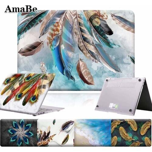 Feather Anti-Scratch Laptop Case for HUAWEI MateBook X Pro 2019 13.9 / MateBook 13 14 Inch/D14/D15 Hard Shell Cover