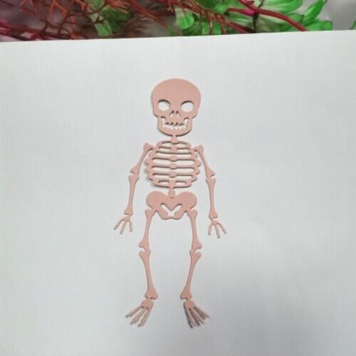 Skeleton Metal Cutting Dies for Craft Dies Stencil Templates Scrapbooking Embossing Knife Mould Blade Punch Card Dies Cut