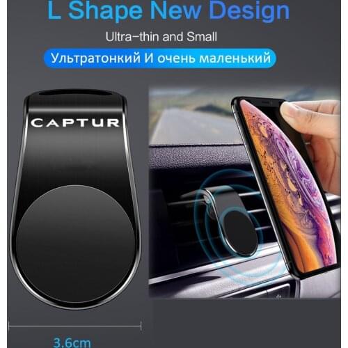 Creative Magnetic Car Air Outlet Mobile Phone Holder Magnet For renault captur 2015 2020 2019 2018 2017 2016 Accessories
