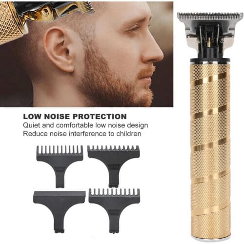 Hair Clipper Professional Cordless Electric Hair Cutting T‑Blade Trimmer Hair Shavers