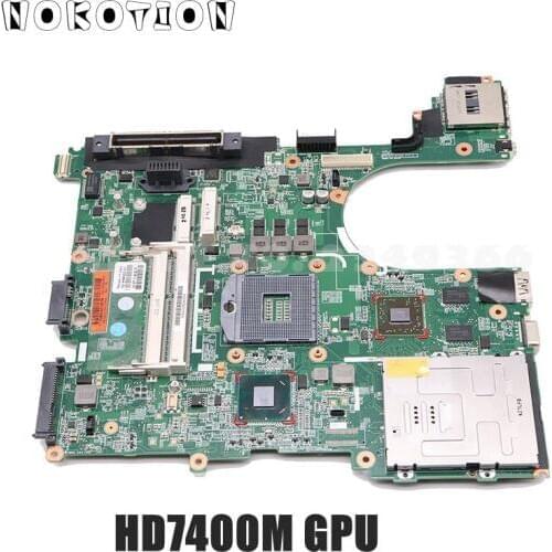 NOKOTION 684323-001 MAIN BOARD For HP Elitebook 8560P Laptop Motherboard QM67 DDR3 HD7400M Video Card