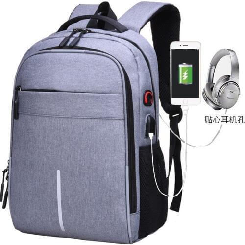 Multi-function Men Anti-theft Backpack Women Computer Backpack USB Rechargeable Bookbag Student Travel Bag waterproof Large