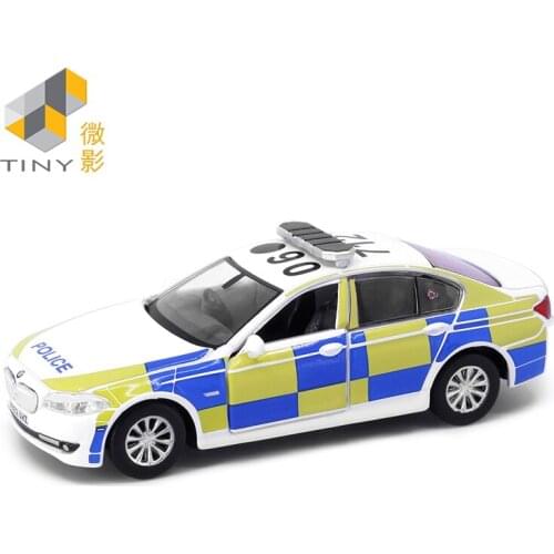 Tiny 1:64 UK7 5 Series F10 Greater Manchester Police Simulation Model Car