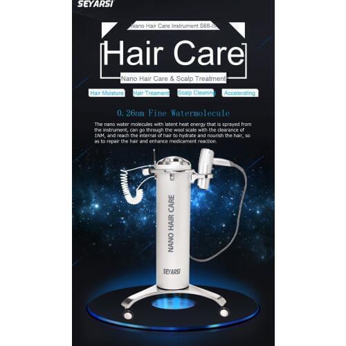 New Arrival Nano Hair & Scalp Caring Machine, Hair Steamer, Finer Mist, Quickly heating, Heating machine, S68-III
