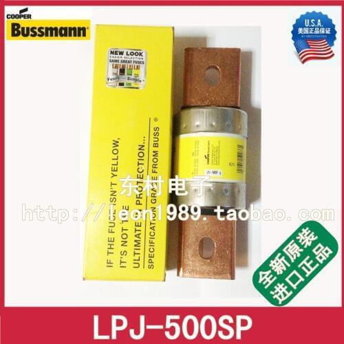 [SA]United States BUSSMANN fuse LOW-PEAK fuse LPJ-500SP 500A 600V slow blow