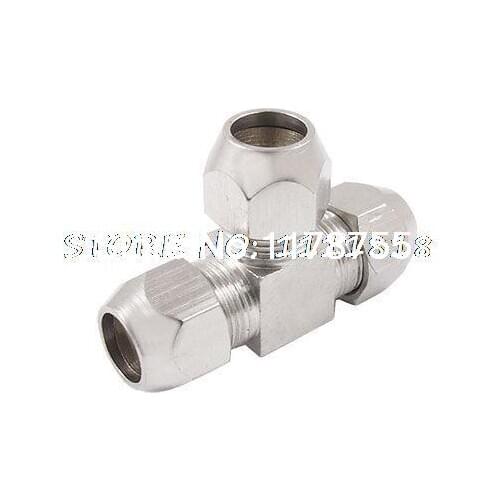 10mm 2/5" Air Hose Pneumatic Coupler Compression Fittings Tee Union