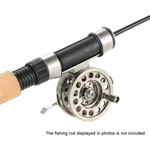 Aluminum Alloy Right/Left Hand Full Metal Ice Fishing Reel Fly Fishing Wheel Brake Wheel Ocean Fishing Reel 1:1 Speed