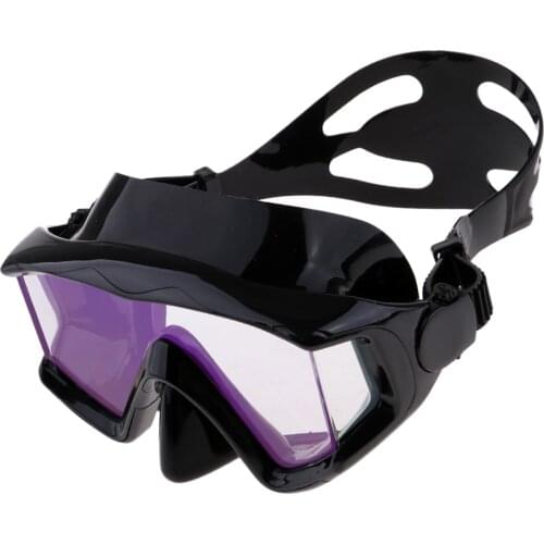 Anti-fog Goggles With Tempered Explosion Proof Lens For Swimming Diving