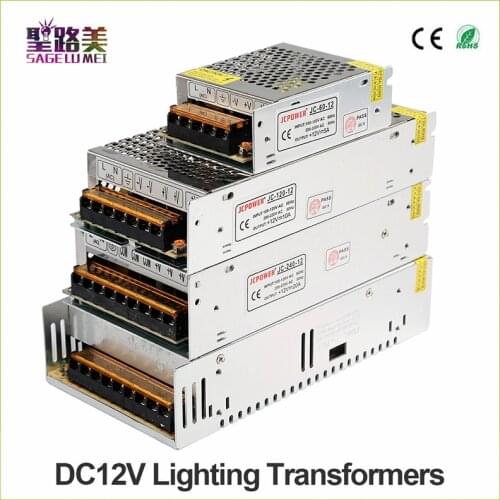 DC LED Power Supply display Led transformer Charger AC110V 220V to 12V 5V 24V 36V 48V 1A 3A 5A 6A 10A 15A 20A 30A 40A 50A 60A