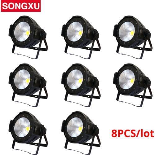8pcs/lot COB LED 100W Audience Light White/Warm White 2in1 LED Blinder Par Light for Disco DJ Party/SX-COB100