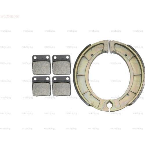 Brake Pad Shoe fit for YAMAHA YFM 250 XN Bear Tracker (01-04) Front Rear