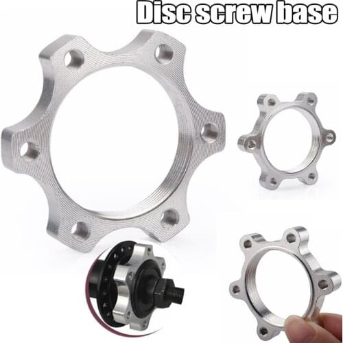 44/48MM Bike Freewheel Threaded Hubs Disk Aluminium Alloy Brake Rotor 6 Bolt Flange Adapter Bicycle Accessories