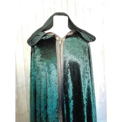 Elf Velvet Mantle of Chenille cloak capelet Santa Cloak Cosplay costume Hooded cloak wedding cape wrap