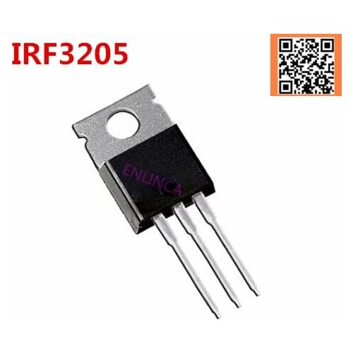 10PCS IRF3205PBF TO220 IRF3205 TO-220 HEX Power MOSFET new and original IC free shippin