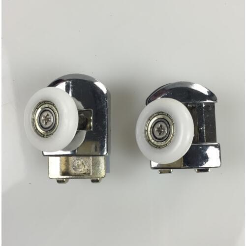 8 Single Shower Screen Door Wheel Rollers Runner Pulleys 25mm