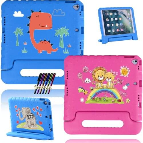 Tablet Case for Apple IPad 7 10.2 Inch / IPad 8 10.2 Inch Cute Shockproof and Dustproof Tablet Case + Free Stylus
