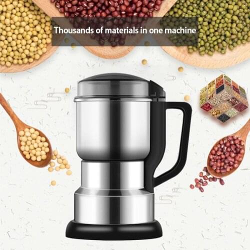 400W Electric Coffee Grinder Electric Kitchen Cereals Nuts Beans Spices Grains Grinder Machine Multifunctional Home Grinder