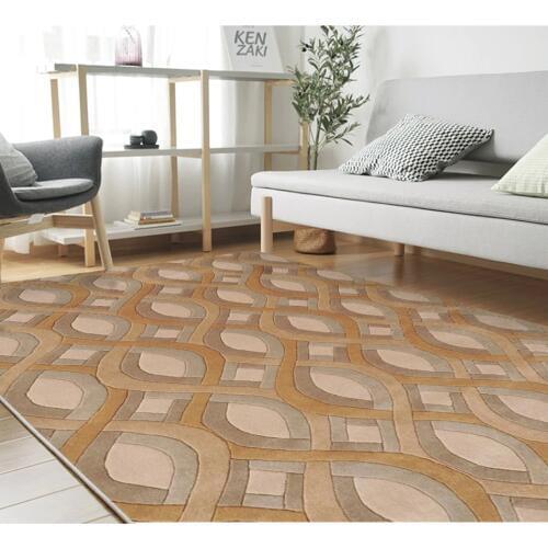 European retro pattern abstract geometric lines texture bedroom floor 3d floor painting wallpaper