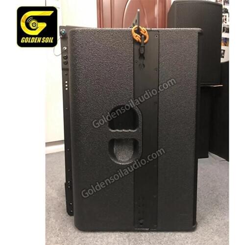 Goldensoil Audio T24N Double 12 Inch 2 Way Full Range Speaker Active Mini Line Array Full Range Loudspeaker