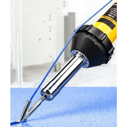 PVC plastic floor leather welding tool plastic welding gun PPR high power hot air gun PP plate hot melt PE welding machine