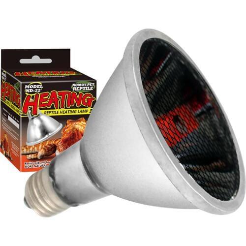 Quick-heating Reptile Far Infrared Heating Lamp Sun Dome 220V Reptile Lamp Terrarium Tortoise Lizard Warm Night Light Ceramic La