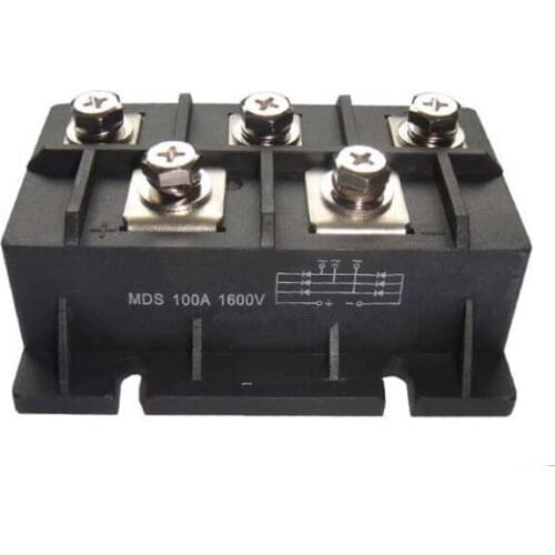 MDS100A1600V Large-scale three-phase rectifier bridge reactor 100A 1600V