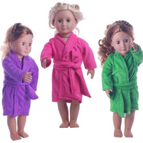 American doll clothes suit 18 inch doll fashion doll clothes for sleep lifestyle Dolls Accessories