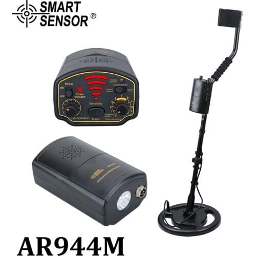 Metal Detector UnderGround depth1.8m/3m AR944M Scanner Finder tool 1200mA li-Battery for Gold Digger Treasure Seeking Hunter