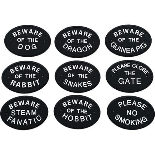 Please Close The Gate House Door Plaque Wall Sign Outdoor Garden Supplies