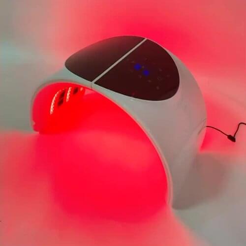 Foldable PDT 7 Color LED Light spectrometer- Photon Facial/Neck & Body Skin Care Device Beauty Machine