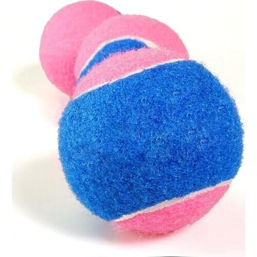 Super Toughness Pet Molar Bite Resistant Training Chew Toy Non-toxic Solid Natural Bouncing Ball For Puppy Dog Cat Pet Products