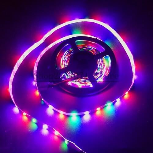 Led RGB SMD3528 Led Strips Bar 12V strip No-Waterproof 5M/roll Led Christmas Lights