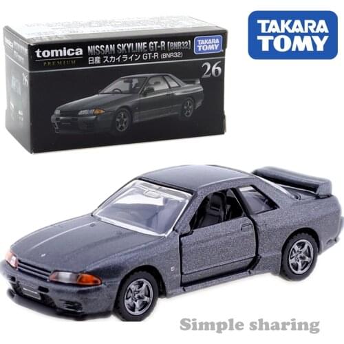 TAKARA TOMY TOMICA PREMIUM NO. 26 NISSAN SKYLINE GT-R BNR32 Miniature 1:62 Car Toy Mould Vehicle Diecast Metal Model New