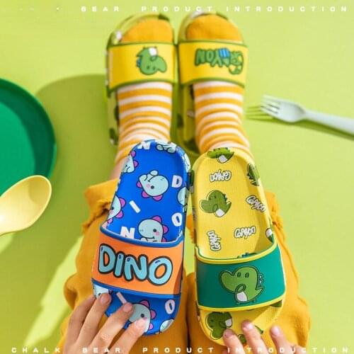 Children Summer Slippers Baby Cartoon Pattern Floor Family Shoes Kids Home Beach Slippers Girls Boys Casual Slippers