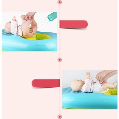 Portable Inflatable Baby Bath Tub Newborn Inflatable Bathtub Baby Bath Seat Babies Bathing Wash Hair Ass Basin Baby Care
