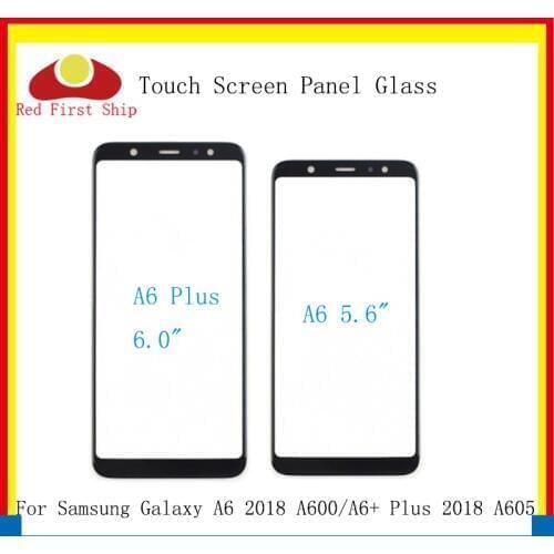 Replacement For Samsung Galaxy A6 2018 A600 Touch Panel Front Outer Glass Lens A6+ A6 Plus A605 Touchscreen LCD Glass