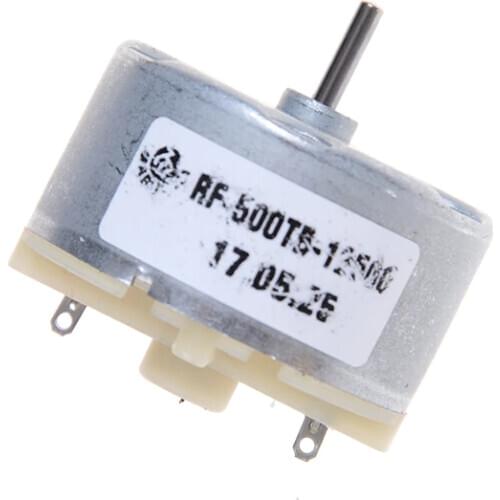 1pcs DC 3V-12V Electric Micro VDC DVD Motor 3V-2700RPM 6V-5500RPM RF-500TB-12560 Promotion